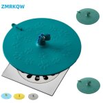Zmrkqw bouchon de vidange silicone anti - odeur couvercle universel pour baignoire vier lavabo protection ...