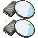 Filtres hepa - rowenta - zr78000 - lot de 2 - compatible compact power xxl - lavables et rutilisables ...