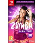Zumba burn it up jeu switch
