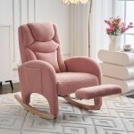 052 fauteuil � bascule fauteuil relax fauteuil de salon avec accoudoirs fauteuil � bascule rembourr� ...