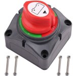 1?2 - both - off commutateur de batterie coupe batterie interrupteur de batterie 6v 12v 24v 48v 60v pour ...