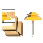 [1 - 4 * 2] 45 degr�s fraise meule a tigege d�fonceuse tenon fraise � bois fraise � rainurer pour outils ...