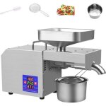 Presse à huile automatique intelligente 1. 5kw - contrôle de température - inox - pour graines oléagineuses ... Presse à huile automatique intelligente 1. 5kw - contrôle de température - inox - pour graines oléagineuses ...