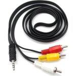 15m prise jack 35 mm à 3 x fiches rca mâle à ladaptateur av homme câble audio vidéo 15m prise jack 35 mm à 3 x fiches rca mâle à ladaptateur av homme câble audio vidéo