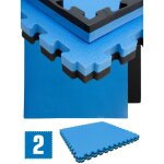 1. 6qm tatami judo 4cm - 2 dalles 90x90cm - tapis sol sport fitness mat home gym