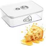 1 boite fromage 1250 ml couvercle hermique dateur empilable conservation aliment frigo