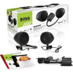 1 boss audio systems mcbk420b kit avec 1 amplificateur classe d et 2 haut - parleurs noirs de 76 cm 3 ...