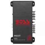 1 boss audio systems riot r1002 amplificateur st�r�o large bande 2 canaux 200 watts max classe a / b ...