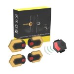 1 lot de clignotants avant et arrière pour vélo avec télécommande sans fil 1 lot de clignotants avant et arrière pour vélo avec télécommande sans fil