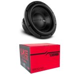 1 ds18 zr10. 4d subwoofer 25 cm 250 mm 10 700 w rms et 1400 w max dvc 4 + 4 ohms 81 db spl pour voiture ...