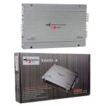 1 excalibur x600. 4 amplificateur 4 canaux 2400 watts max 4 x 60 watts rms avec bass booste pour couvercle ...