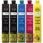 1 go inks ensemble de 4 + noir cartouches dencre � remplacer epson t2996 + 2991 (29xl series) compatible ...