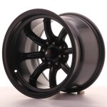 1 jante alu japan racing jr19 15x105 et - 32 4x100 - 114 black avec bague 731