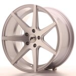 1 jante alu japan racing jr20 19x95 et35 5x120 silver mach avec bague 726