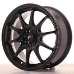 1 jante alu japan racing jr5 16x7 et30 4x100 - 108 mattblack avec bague 731