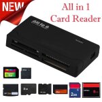 Tous en 1 multi lecteur de carte mmoire usb pour sd sdhc mini micro m2 mmc xd cf ms lecteur de cartes ...