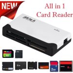 Tous en 1 multi lecteur de carte m�moire usb pour sd sdhc mini micro m2 mmc xd cf ms lecteur de cartes ...