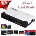 Tous en 1 multi lecteur de carte m�moire usb pour sd sdhc mini micro m2 mmc xd cf ms lecteur de cartes ...