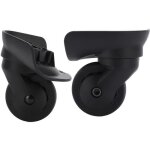 1 paire a53 roue valise de voyage universelle heys roues de rechange valise trolley bagages roulettes ...