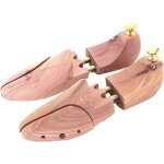 1 paire de embauchoirs a chaussures arbres de chaussure en bois largeur reglable pour hommes ue 43 - ...
