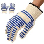 1 paire de gants de scurit rsistants au feu pour gants de four  micro - ondes rsistants au feu et ...
