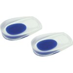 1 paire semelle talonnette gel silicone tasse coussin pr soulage douleurs pieds