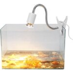 1 pc nouveau 220 - 240 v chauffage lumire aquarium lampe de chaleur accessoire pour reptile lzard tortues ...