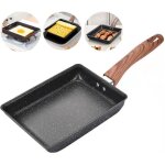 1 pi�ce - po�le � tamagoyaki antiadh�sive 18 x 13 cm - po�le tout - en - un pour omelettes japonaises ...