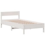 1 place - cadre de lit et sommier � lattes simple - vidaxl - contreplaqu� - contemporain - sans matelas ...