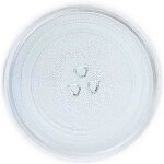 1 plateau tournant universel en verre pour micro - ondes 255 mm