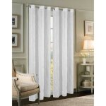 Rideaux voilage - luxe - blanc - largeur 140 x hauteur 240