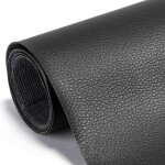 Patch de r�paration - cuir pu - auto - adh�sif - blanc - r�pare fissures - couvre trous