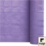 1 rouleau de nappe damassée - lavande - 12x6m 1 rouleau de nappe damassée - lavande - 12x6m