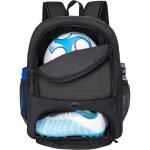 1 sac � dos sport compartiment ballon poche crampons pochette ordinateur pour football basketball