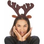 1 serre tete de noel renne taille adulte deguisement