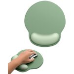 1 tapis de souris avec repose - poignet int�gr� - tapis de souris confortable en mousse � m�moire de ...