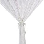 1 x 2 m rideau de perles rideau de fils de perles dcoratif panneau mural sparation de pice porte fentre ...