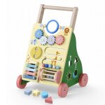 10 en 1 chariot de marche en bois pour b�b� centre dactivit�s montessori pour les tout - petits de 3 ...