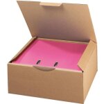 10 bo�tes postales � tirette marrons 250 x 150 x 100 mm