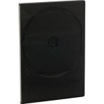 10 botiers dvd slim (7 mm) - 2 dvd - noirs