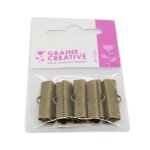 10 fermoirs griffes plats couleur bronze 25 x 6 mm 10 fermoirs griffes plats couleur bronze 25 x 6 mm