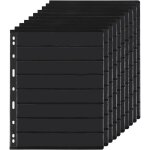 10 feuilles dalbum pour timbres - poste et 8 pochettes dinsertion - format 77 x 118 pouces - compatible ...