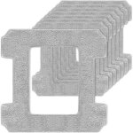 10 lingettes pour robot nettoyeur de vitres ecovacs winbot w2 pro / w2 omni / w1 pro / w1 microfibre ...