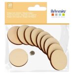 10 magnets en bois � personnaliser