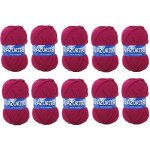 10 pelotes de laine � tricoter distrifil azurite 0283 pas cher 100% acrylique