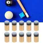 Accessoires de boule de billard - cuque - 10 pi�ces - cuivre - cuir pu - mixte