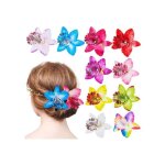 10 pices hawaii barrette fleur pince cheveux femme t barettes cheveux fille pince crocodile cheveux ...