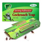 10 pi�ces pi�ges � cafards puissantpi�ges � cafards et blattesproduit anti cafard puissantproduit sans ...