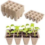 10 pièces plateau semis réutilisable godet semis biodegradablepots en tourbe pour semisbac de semis pour ... 10 pièces plateau semis réutilisable godet semis biodegradablepots en tourbe pour semisbac de semis pour ...