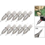 Pas� 10 pi�ces tatouage professionnel une aiguille jetable sourcil tatouage cartouche dencre aiguille ...